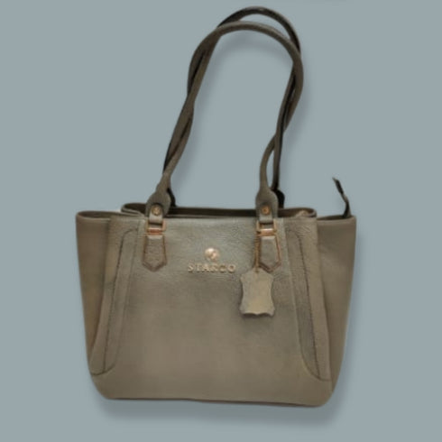Starco Genuine Leather Women's Tote Bag -4